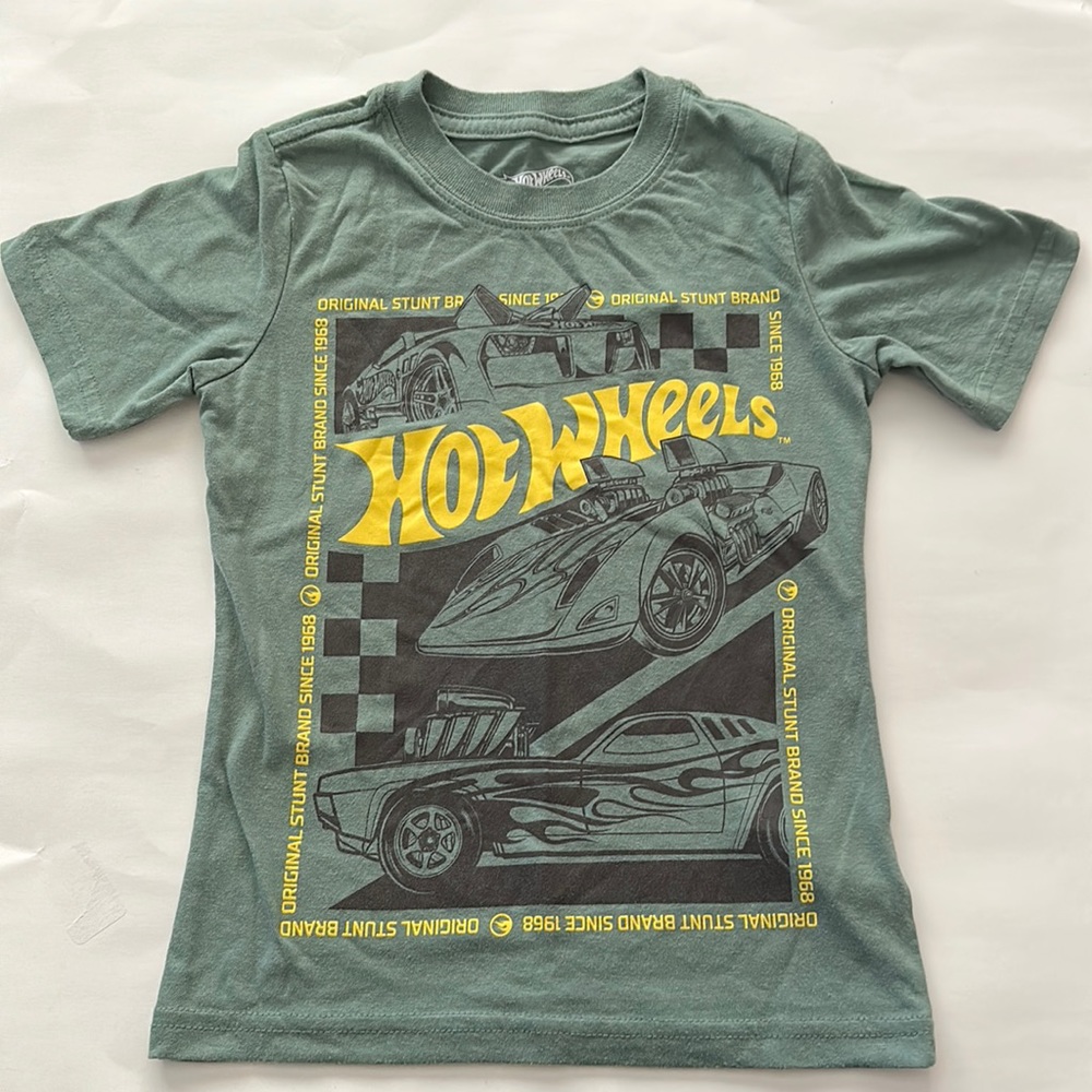 Hot wheels toddler tshirt
